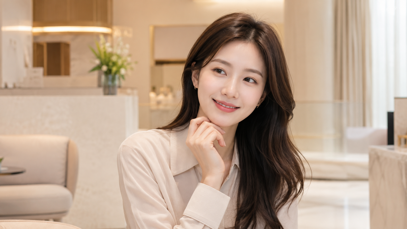 과하지 않고 어딘가 정돈되어 보이는 자연스러운 인상